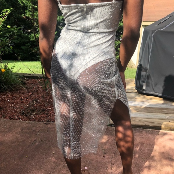 PInk Plastic Babez Diamond Dress - Picture 6 of 6